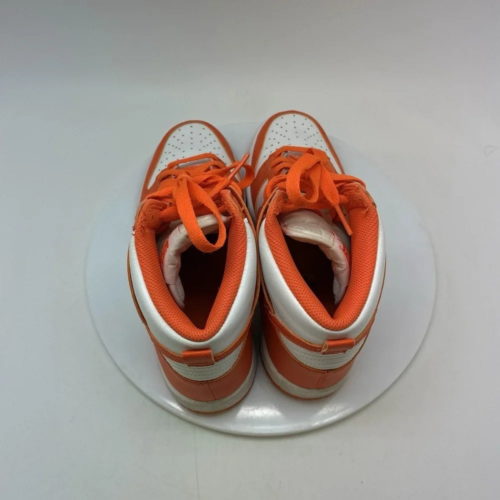 Nike Dunk High Shoes Youth 5.5Y Orange White DB2179-100 Athletic Causal Shoes